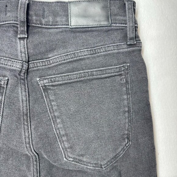 Madewell Black Denim Cali Demi-Bootcut Jeans Women's Mid-Rise Casual Size 28 - Picture 7 of 9